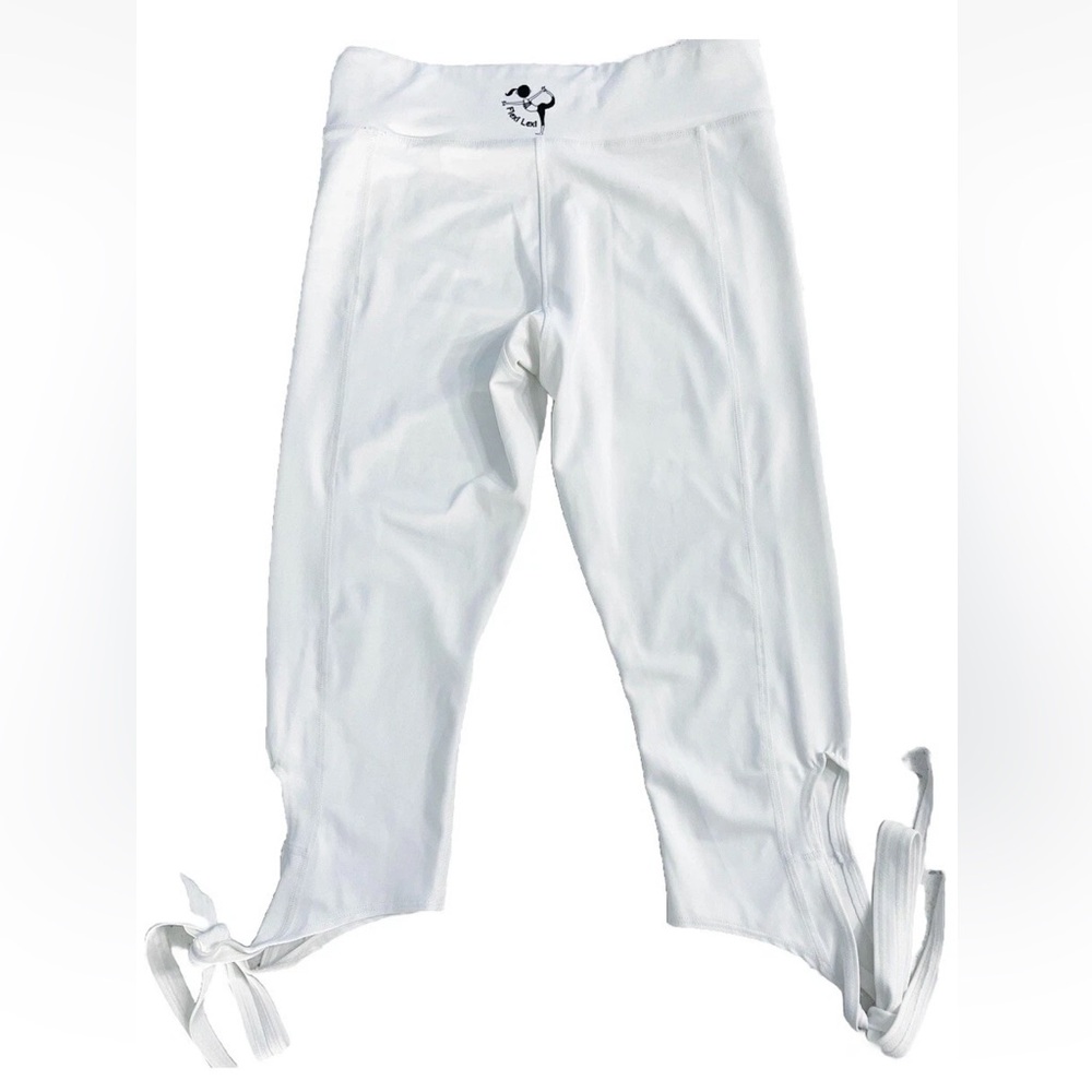 Flexi Lexi White Wrap-Tie Yoga Leggings – Women’s M - Picture 7 of 14